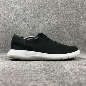Kizik Madrid Eco Knit Mens Size 14 Black Athletic Slip On Hands Free Shoes Used